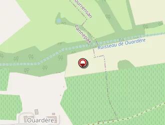 Carte de Loss (earl) à Lannepax