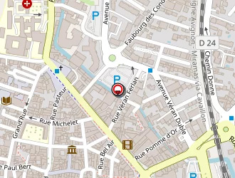 Carte de Fast'services (fraternité Aide Et Soutien Pour Tous) à Cavaillon