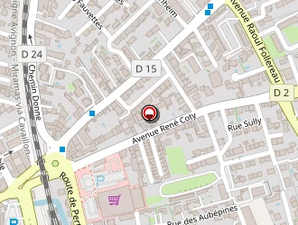 Carte de Pharmacie Du Kiosque à Cavaillon