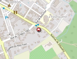 Carte de Communauté De Communes Du Frontonnais à Fronton