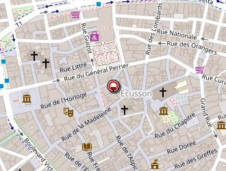 Carte de Régine Vincent Boutique à Nîmes