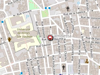 Carte de Eram à Nîmes