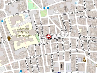 Carte de Sdc 2 Général Perrier à Nîmes