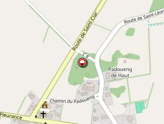 Carte de Salle Polyvalente à Brugnens