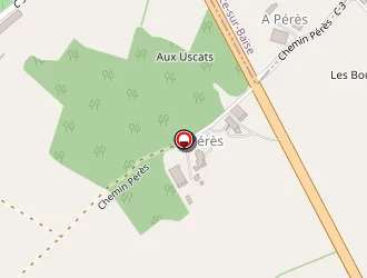 Carte de La Tour De Pérès à Ayguetinte