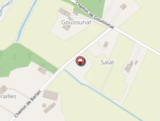 Carte de De Juncas à Savenès