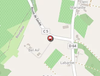 Carte de Kautzmann Thomas à Bourdalat