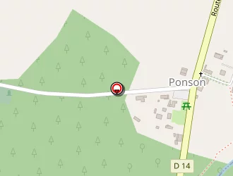 Carte de Salabartan Marc à Carcen-ponson