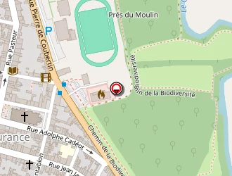 Carte de Centre Médico-psychologique (c.m.p) à Fleurance