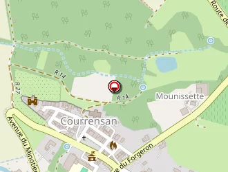 Carte de Ecole Primaire à Courrensan