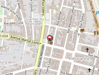 Carte de Boulangerie Pujo à Fleurance