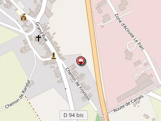 Carte de Le Grand Cèdre à Canals