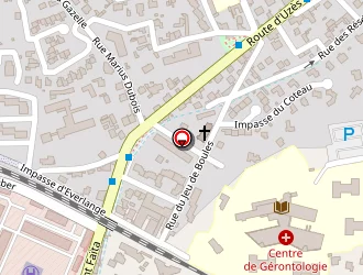 Carte de Pana Privat à Nîmes