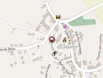 Carte de Animagic Show à Cadalen