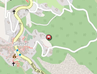 Carte de Domeduc à Gilette