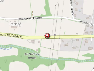 Carte de Lafforgue Et Bordes à Fleurance