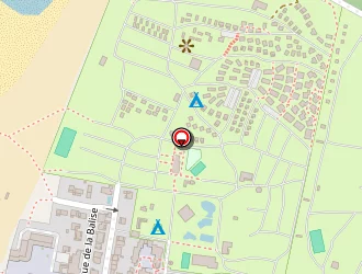 Carte de Le Saint Martin à Moliets-et-maa