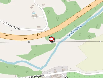 Carte de La Grande Begude à Goult