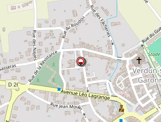 Carte de E.r.i.c. à Verdun-sur-garonne