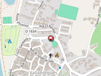 Carte de New Work à Vallabrègues