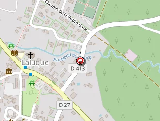 Carte de Inacio Bernadette à Laluque