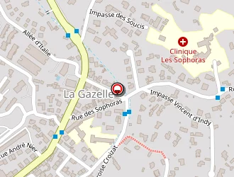 Carte de Le Chalet à Nîmes