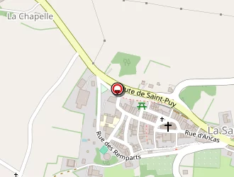 Carte de La Poste à Sauvetat (la)