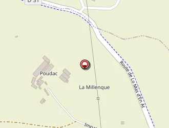 Carte de Gaec De Poudac à Dénat