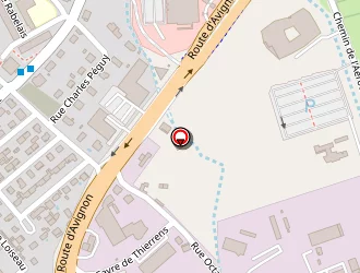 Carte de Centre Jean Paulhan à Nîmes