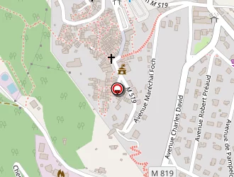 Carte de Ecole élémentaire St Roch à Levens