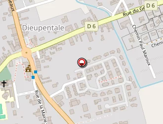 Carte de Stade Municipal à Dieupentale