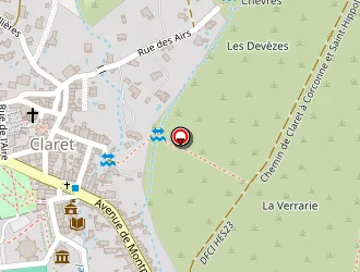 Carte de Attard Gérard à Claret