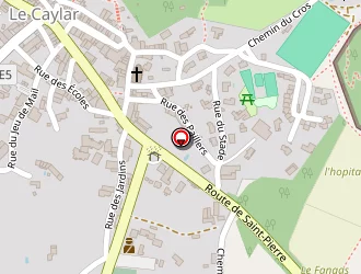 Carte de Gites Du Caylar à Caylar (le)