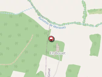 Carte de Short Paul à Gimat