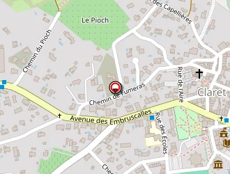 Carte de Soubrier Sarah à Claret