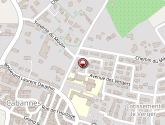 Carte de Ecole Elémentaire Publique à Cabannes