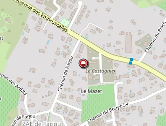 Carte de Littee Caroline à Claret