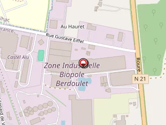 Carte de Station Service Elan à Fleurance