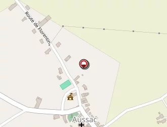 Carte de Huet François à Aussac