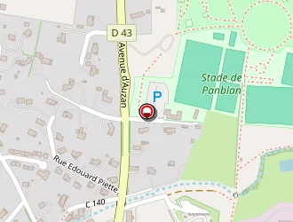 Carte de Gedimat Maribon Distributeur à Eauze