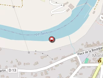 Carte de Pavillon Jacques à Montans