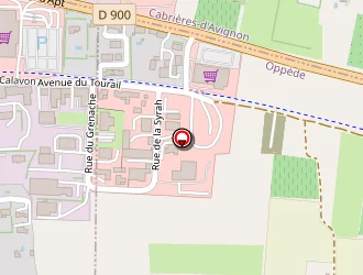 Carte de Aquasud à Oppède