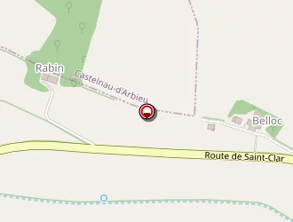 Carte de Daza Jacques à Urdens