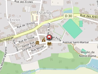 Carte de Mairie à Estang