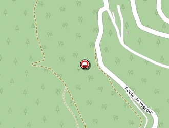 Carte de La Capeline à Toudon