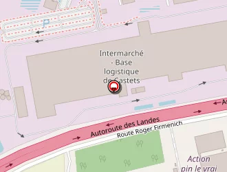 Carte de Firmenich Productions à Castets