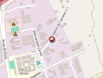 Carte de Nimelec à Marguerittes