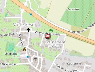 Carte de Boutin Thibaud à Vic-le-fesq