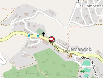 Carte de Le Clapier à Demandolx