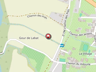 Carte de Batier à Vic-le-fesq